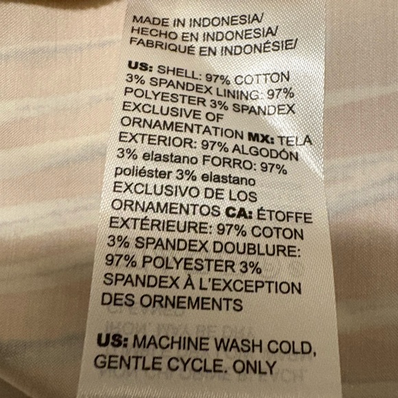 White House Black Market Mustard Palm Print Midi Dress - Picture 5 of 7